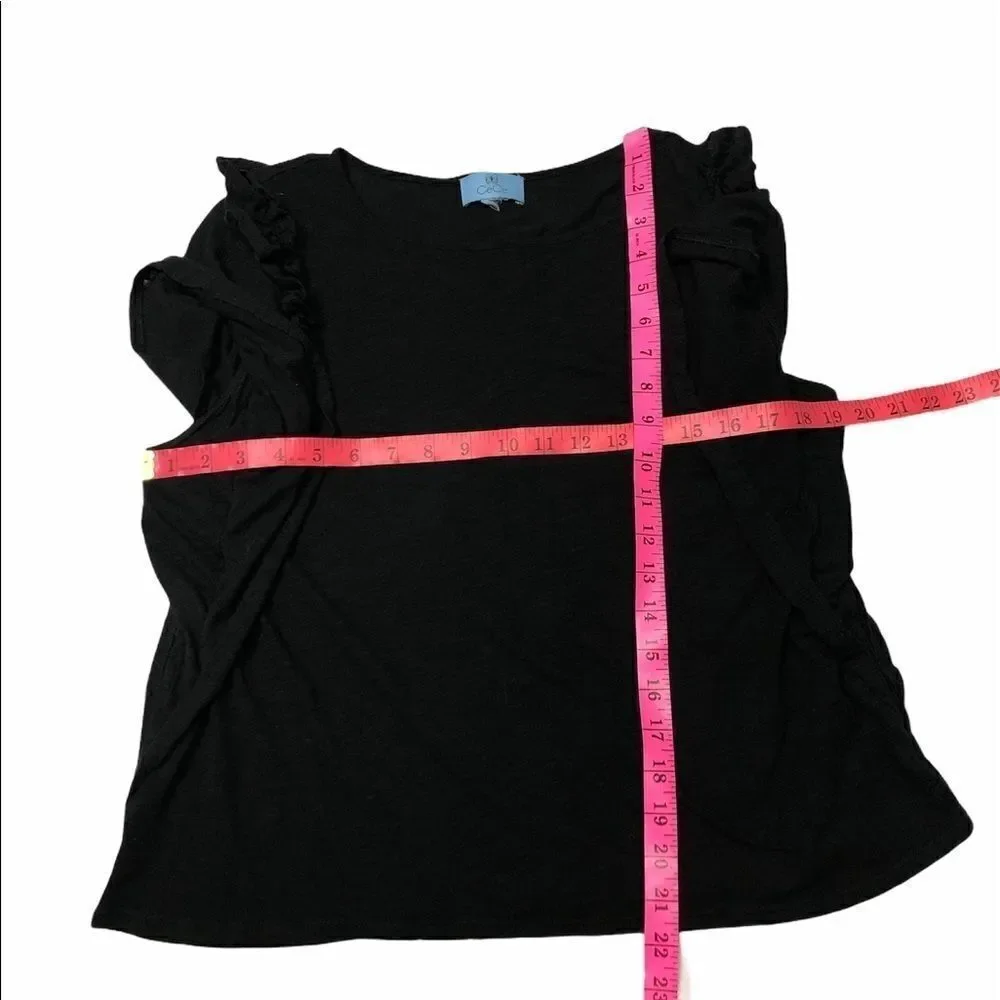 𝅺cece Ruffle Flutter Blouse - Picture 7 of 7